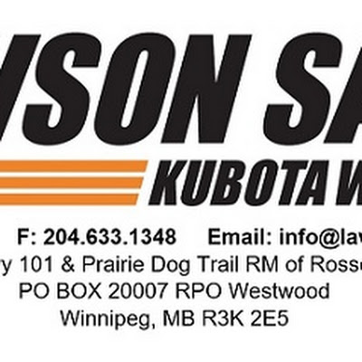 Lawson Sales Kubota Winnipeg