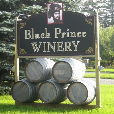 Black Prince Winery & Canadian Vinegar Cellars Century Barn & Barrel House with Wood-Fired Pizza & County Disc Golf