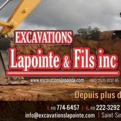 Excavation Lapointe & Fils Inc