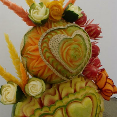 Fruitysplendour Fruit Carving Displays